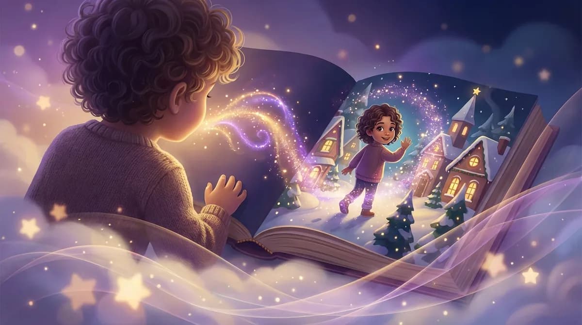 Cuentos navideños: La magia de verse en una historia de Navidad